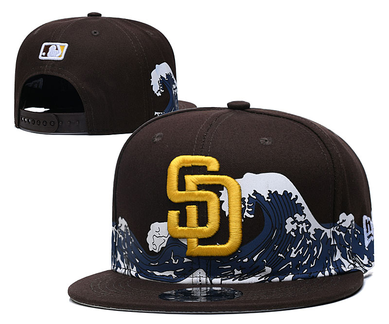 San Diego Padres Stitched Snapback Hats 008